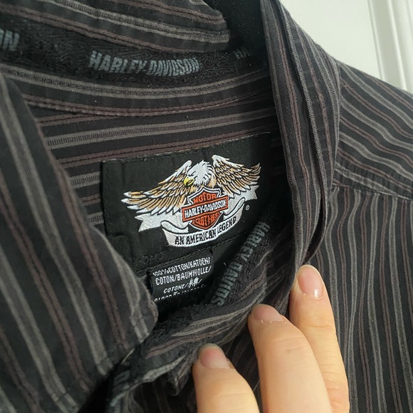 Harley Davidson Button Up - Picture 3 of 4